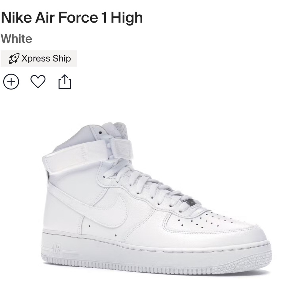 Nike Air Force 1 size 8 Used